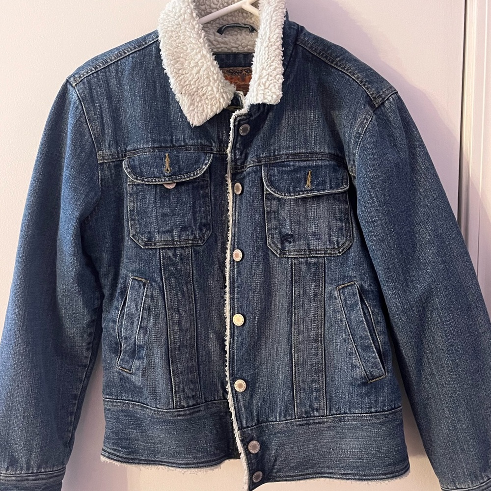 Sherpa lined Jean jacket